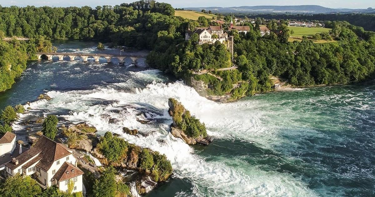 From Zurich: Stein am Rhein and Rhine Falls