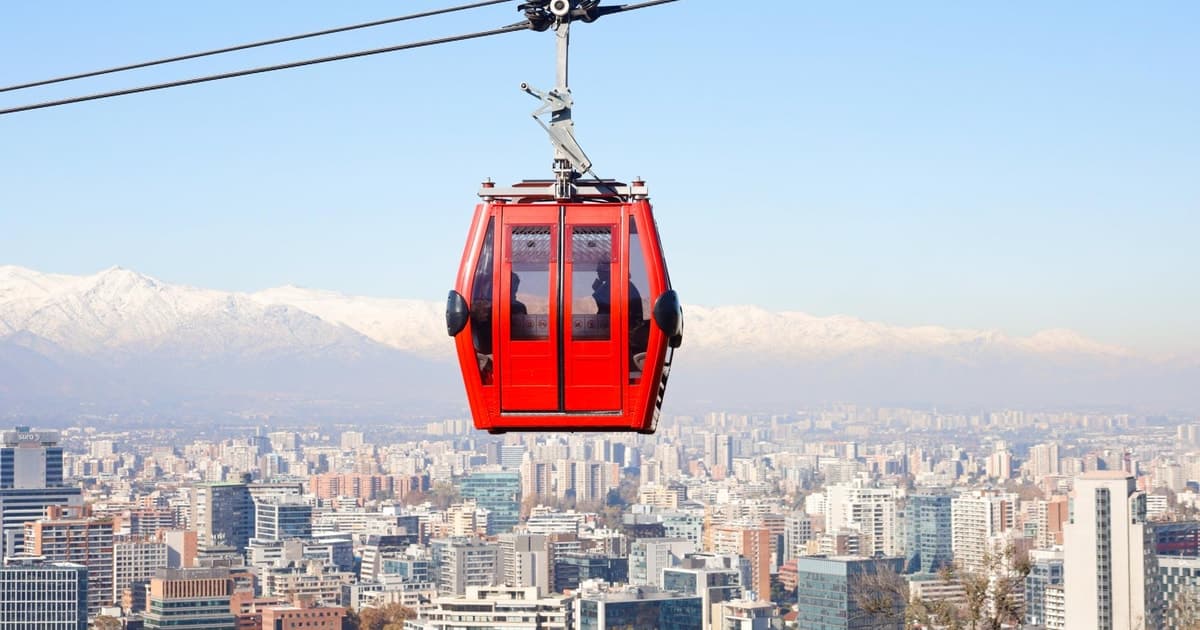 Santiago: Billete de 1 Día Hop-On Hop-Off Bus y Teleférico