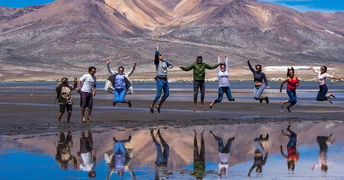 visita a las lagunas de Salinas y Yanaorco-Termas de Lojén
