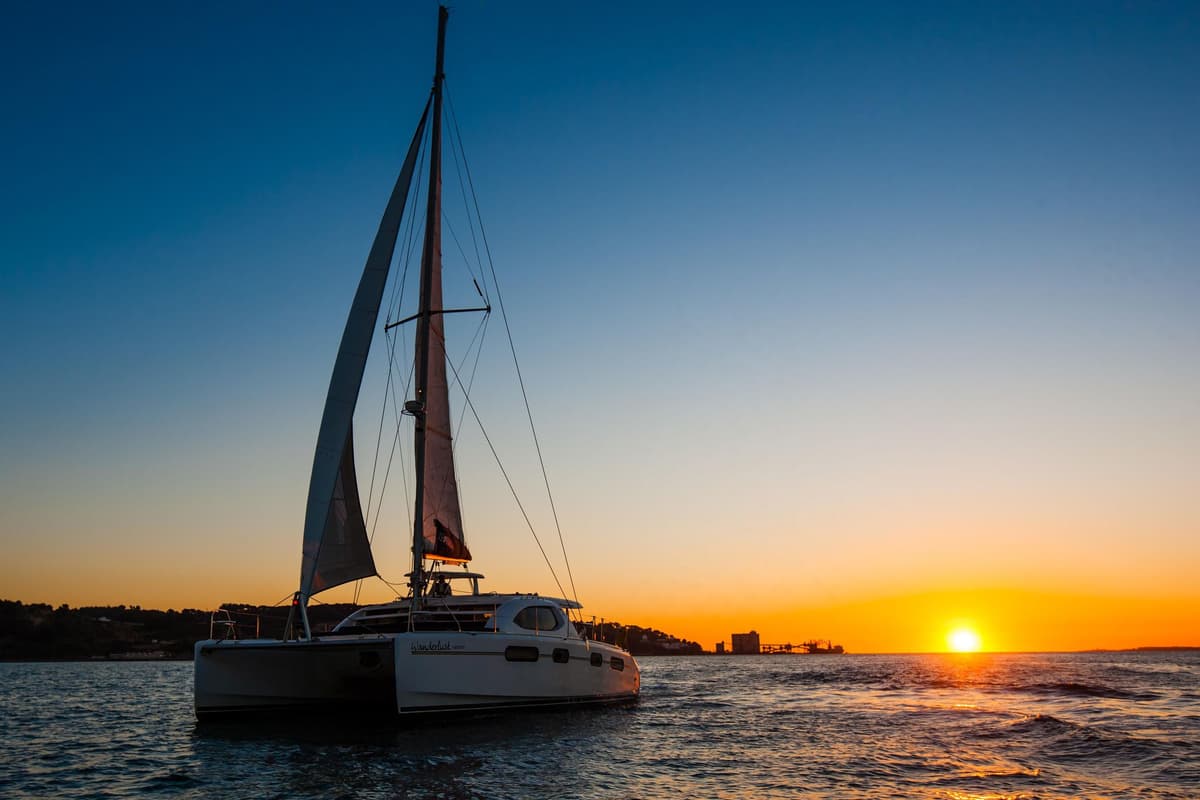 Lisbon: Sunset Cruise With Drinks on Spacious Yacht