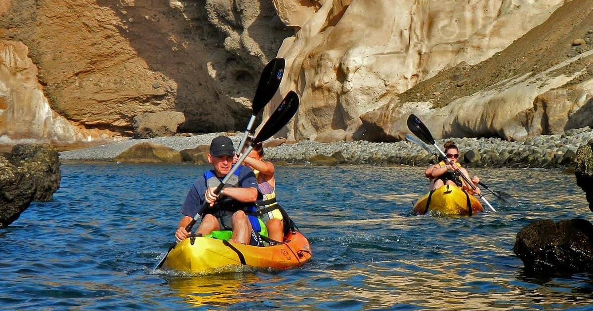 Gran Canaria: Excursión Guiada en Kayak por la Costa Sur