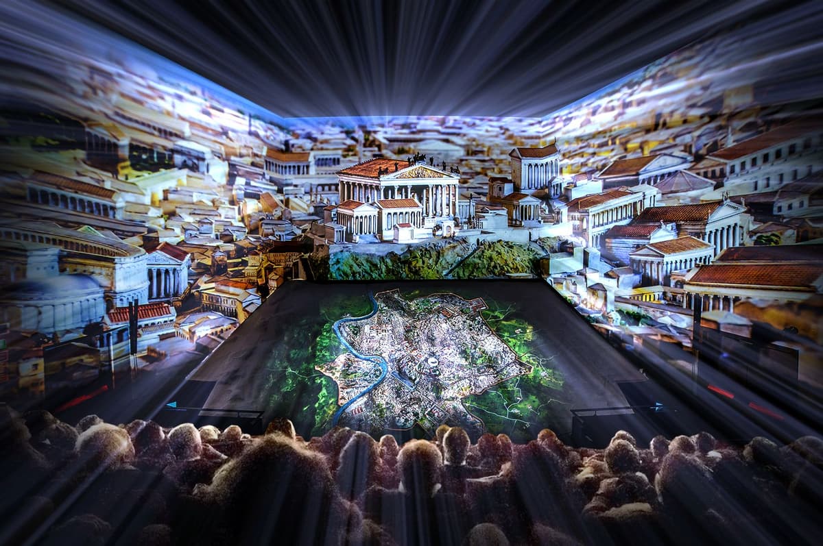 Roma: Espectáculo Multimedia Inmersivo Bienvenido a Roma