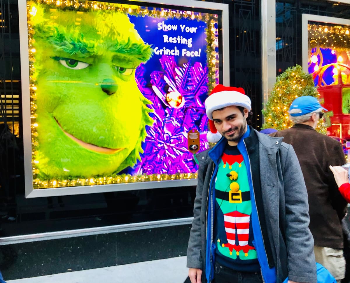 New York Holiday Lights and Movie Sites Bus Tour