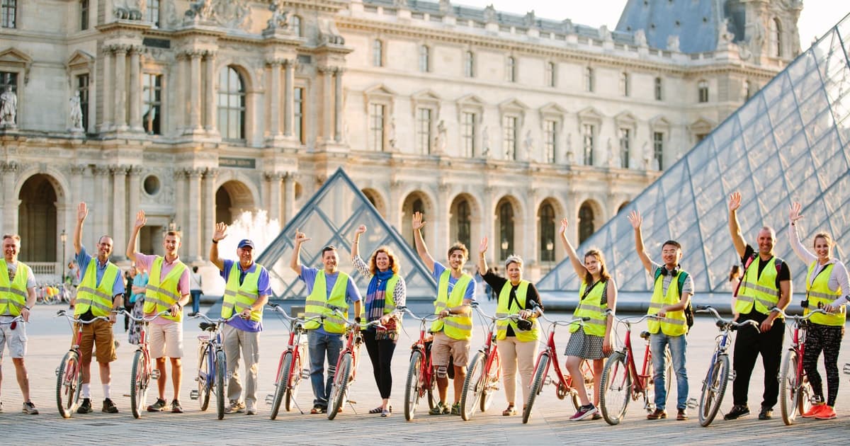 Tour nocturno en bici por París