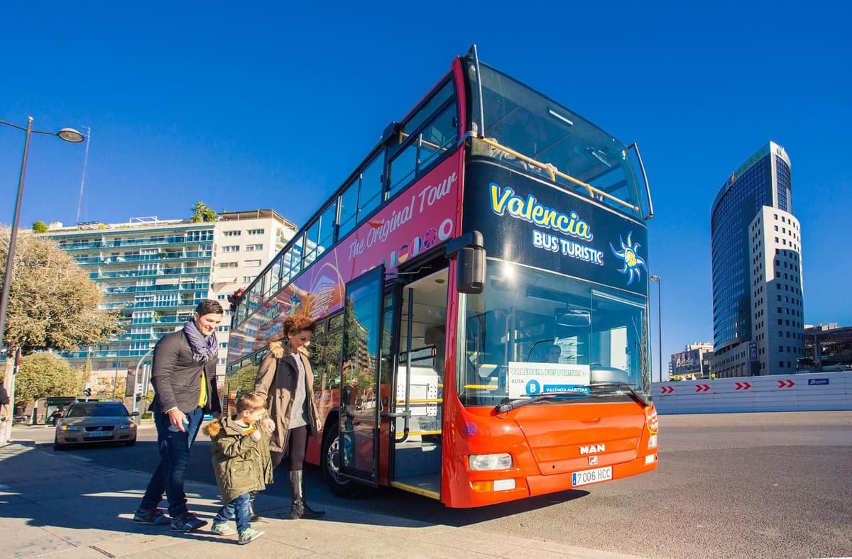 Valencia: Billete de autobús turístico Hop-on Hop-off de 24 ó 48 horas