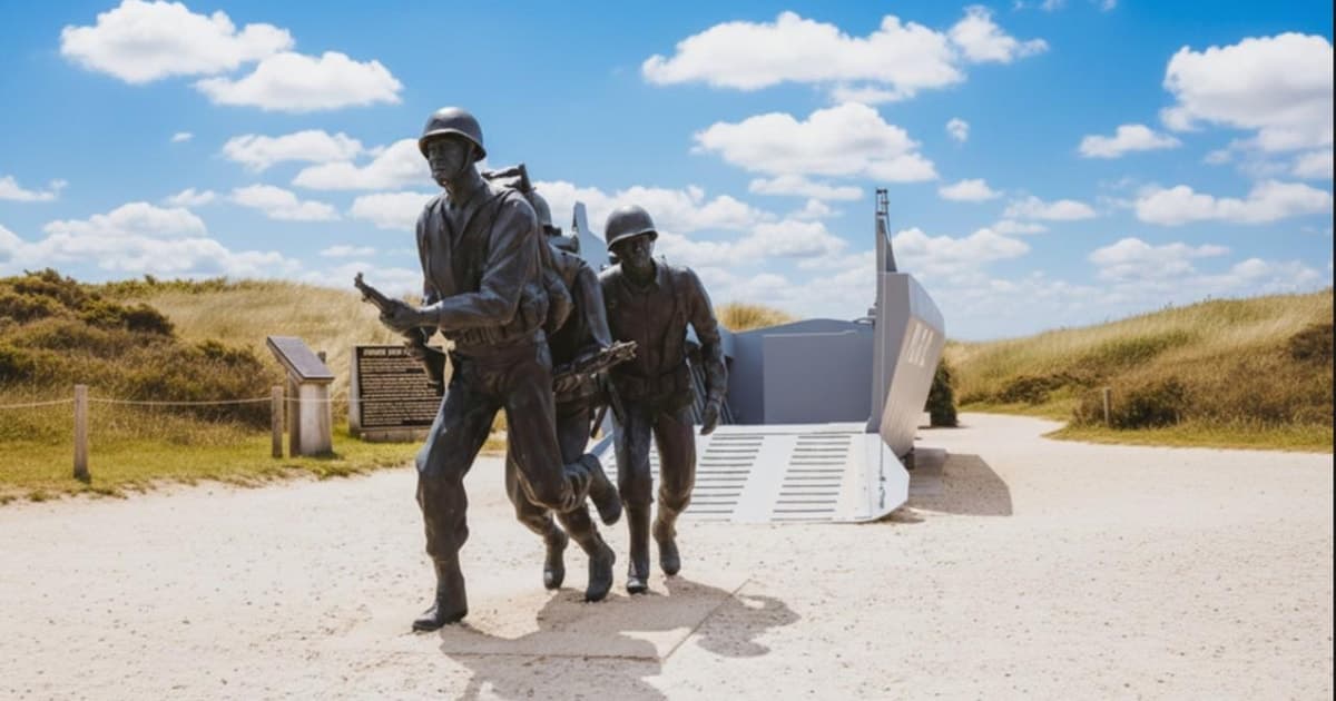 From Paris: Day Trip to Normandy D-Day Beaches with Lunch