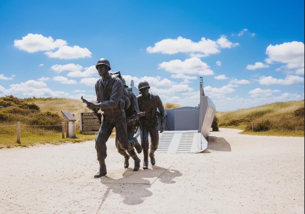 From Paris: Day Trip to Normandy D-Day Beaches with Lunch