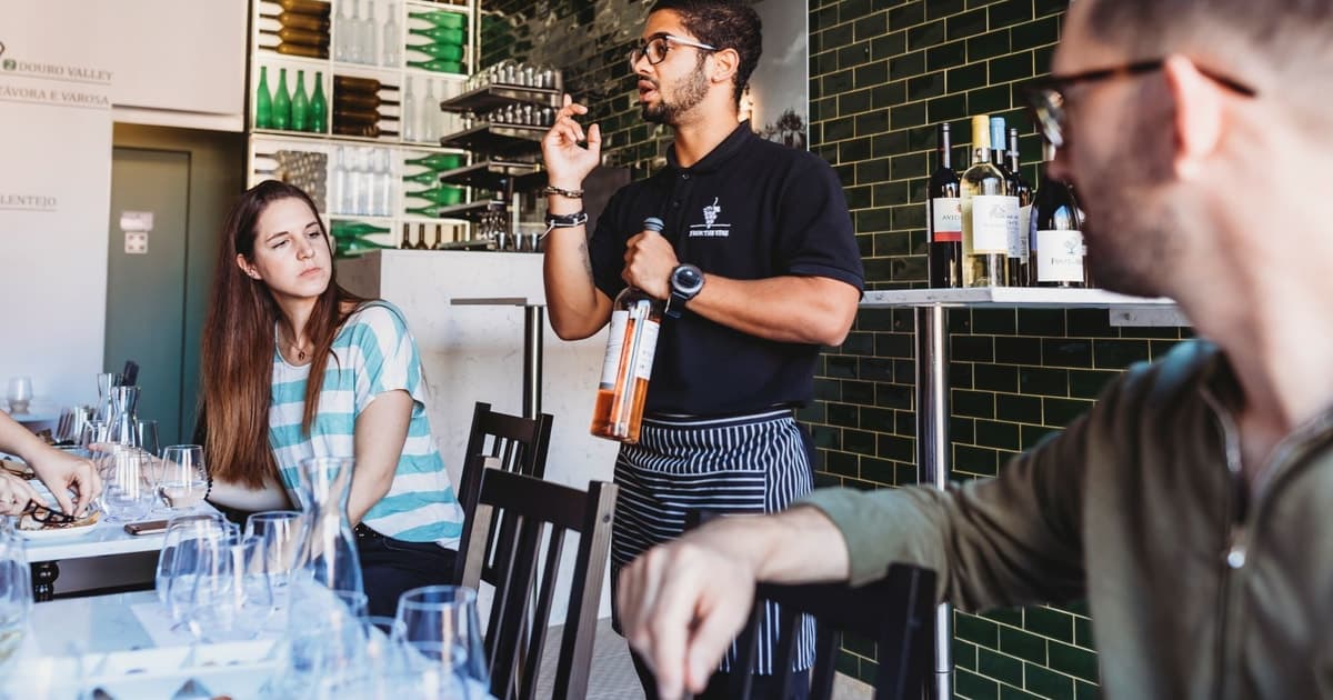 Lisbon: 1-Hour Portuguese Wine Tasting Session
