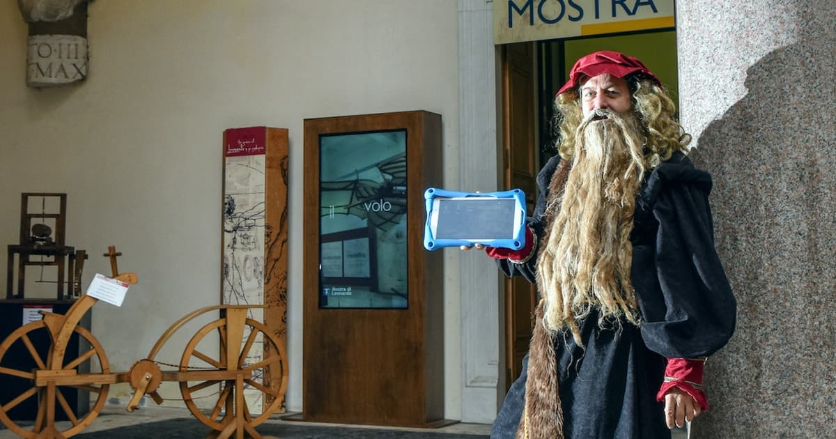 Mostra Leonardo Da Vinci: Juego de la Búsqueda del Tesoro en Roma