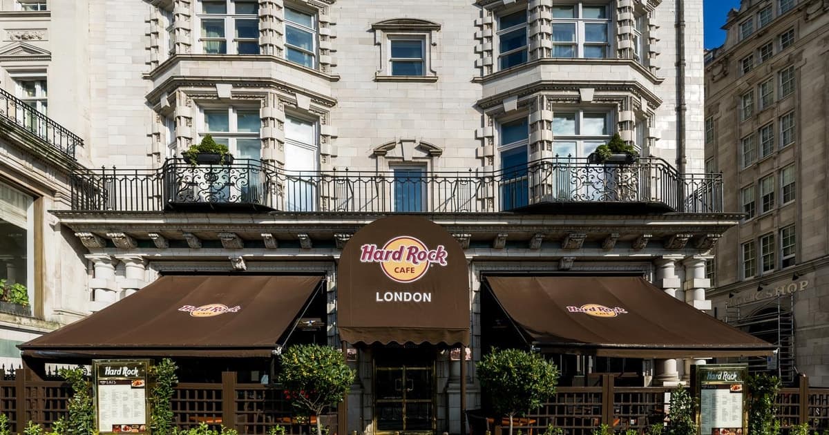 London: Hard Rock Cafe with Set Menu for Lunch or Dinner
