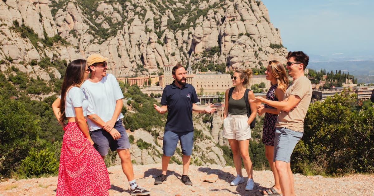 Barcelona: Montserrat with Winery, Lunch, and Train Options