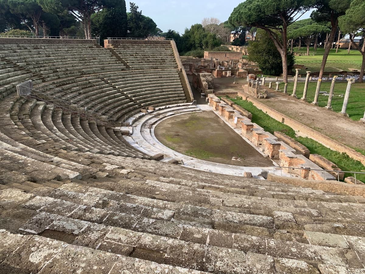 Ticket de entrada a la Zona Arqueológica de Ostia Antica