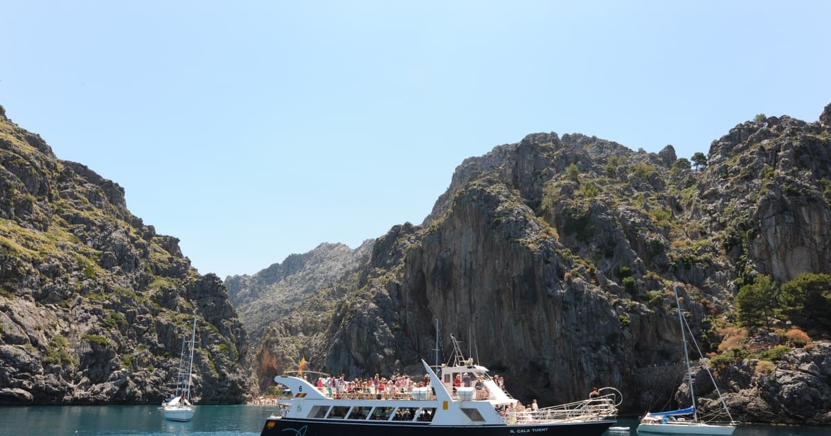Viaje en barco de Sóller a Sa Calobra - Torrente de Pareis