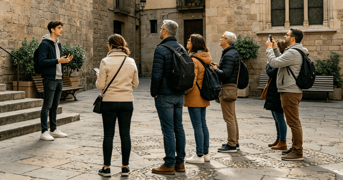 Barcelona: History Stories Secrets Gothic Quarter Photo Tour