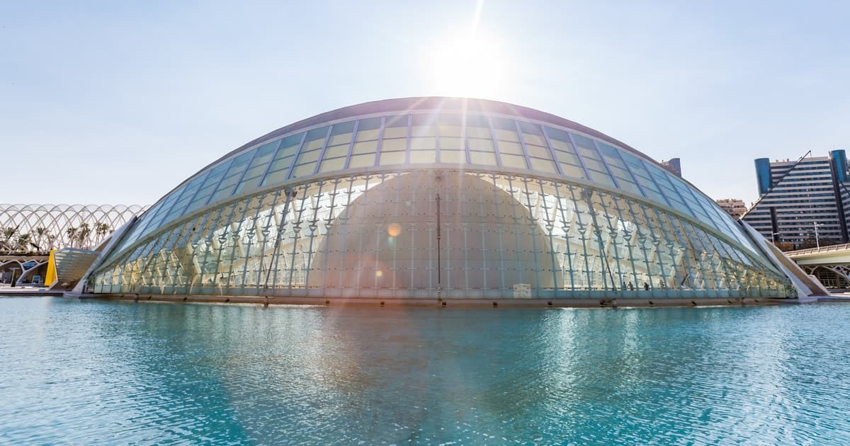 Valencia: Película 3D Ciudad de las Artes y las Ciencias en el Hemisfèric
