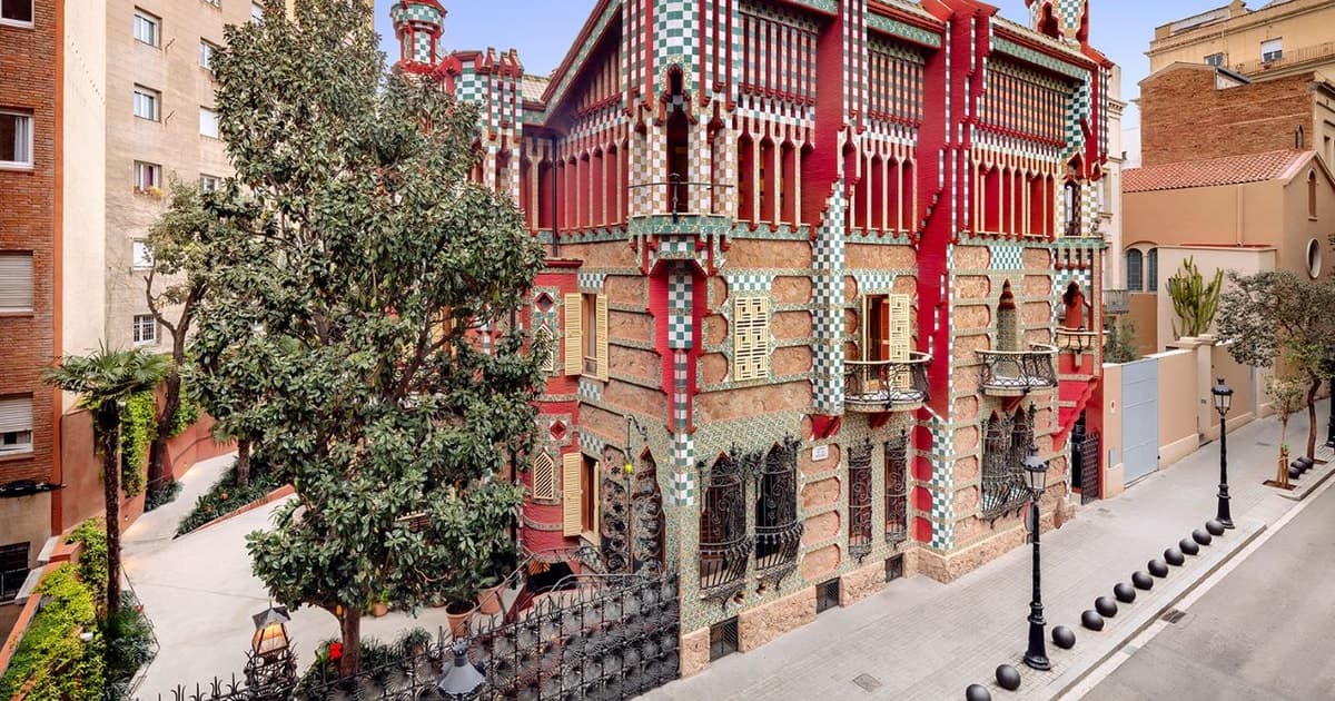Barcelona: Entrada sin colas a la Casa Vicens de Gaudí