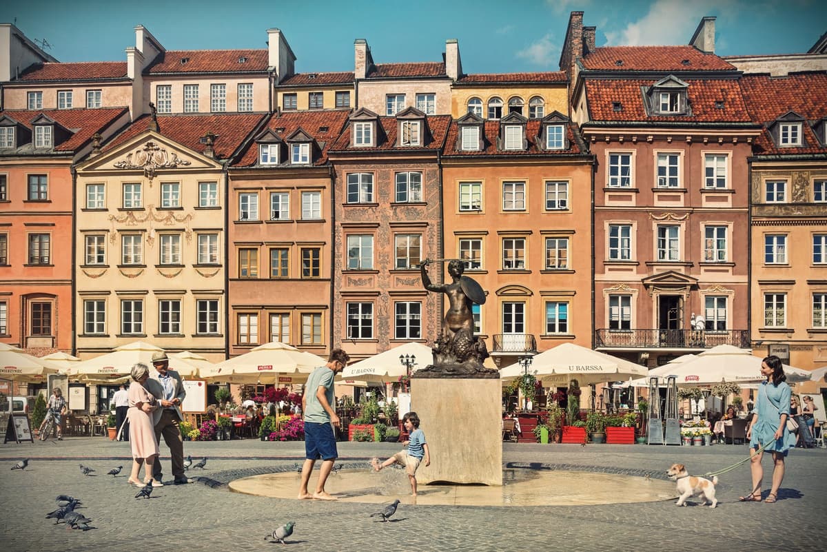 Varsovia: Tour a pie privado de la Ciudad Vieja y la Ciudad Nueva