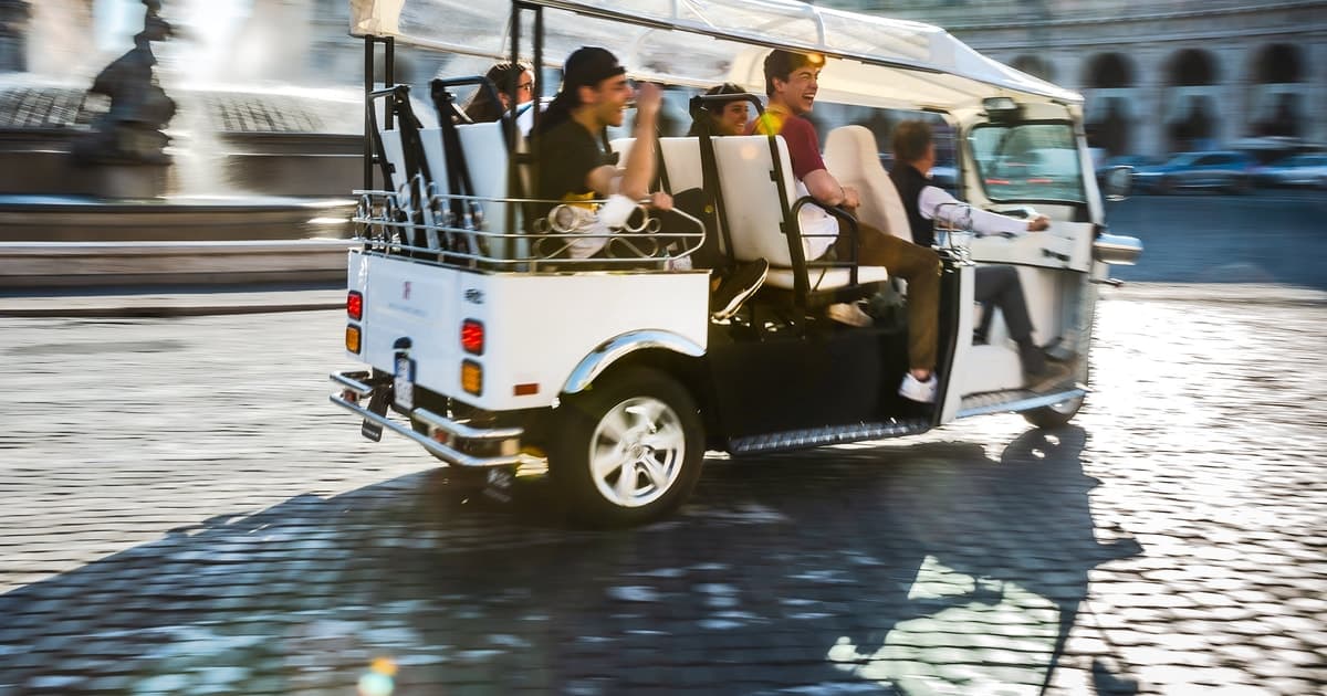 Rome: Private City Tour by Electric Tuk Tuk