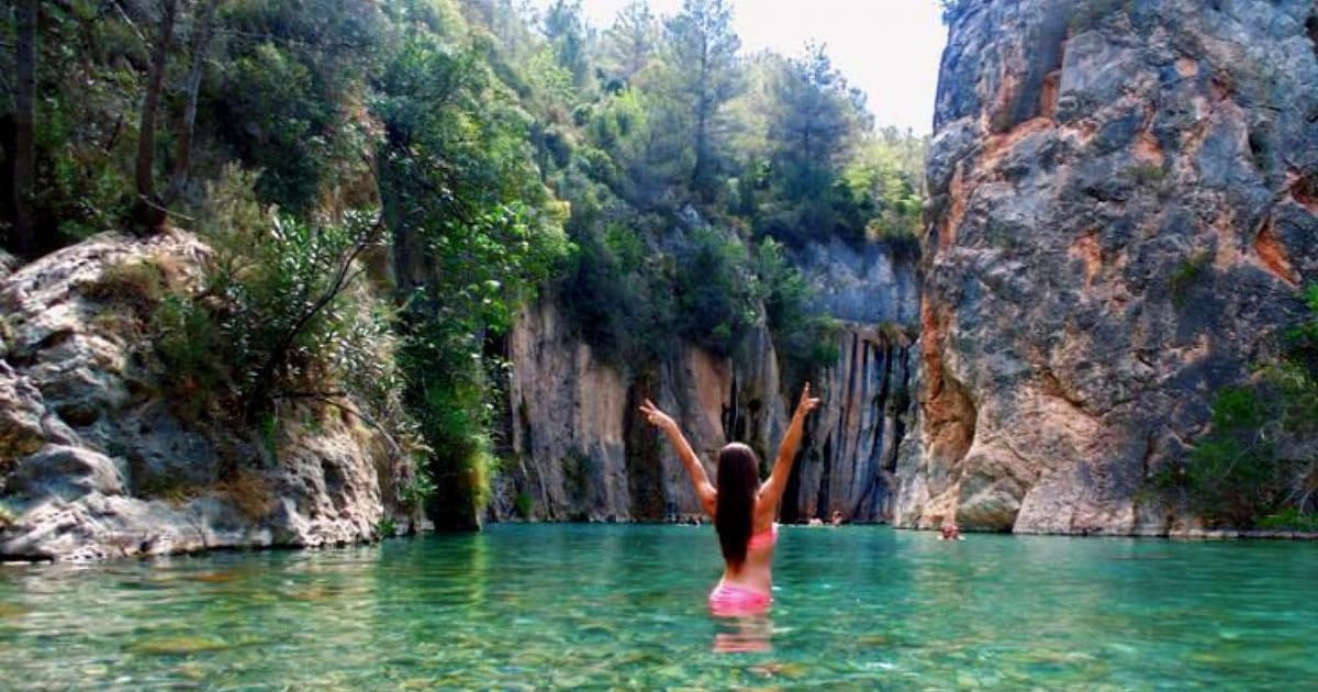 Desde Valencia: aguas termales de Montanejos, tour de medio día.