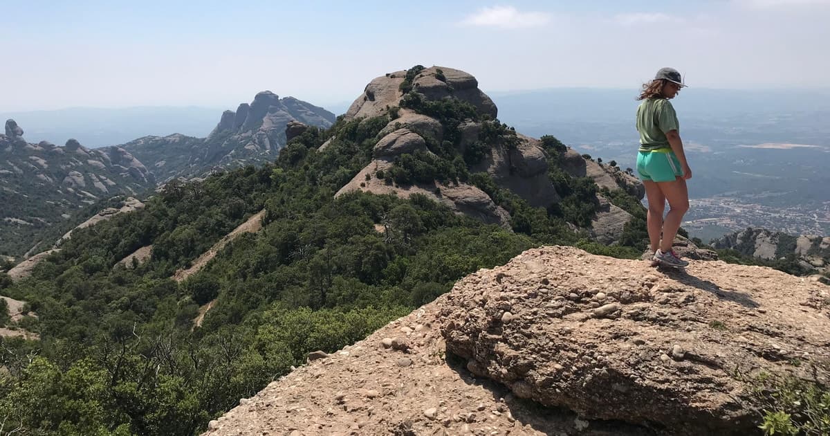 Small-Group Hike to Sant Jeroni: Montserrat Summit