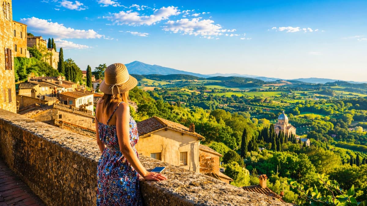 From Rome: Tuscany Wine Tour with Brunello & Lunch