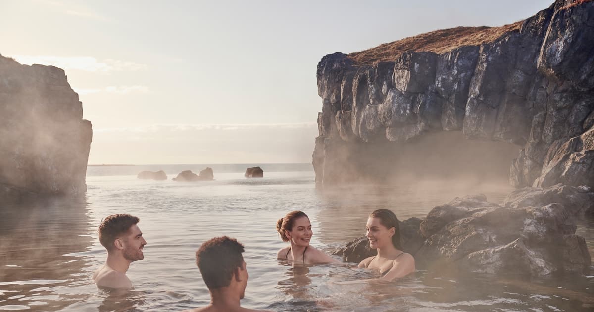 From Reykjavik: Volcano Hike, Reykjanes Geopark & Sky Lagoon