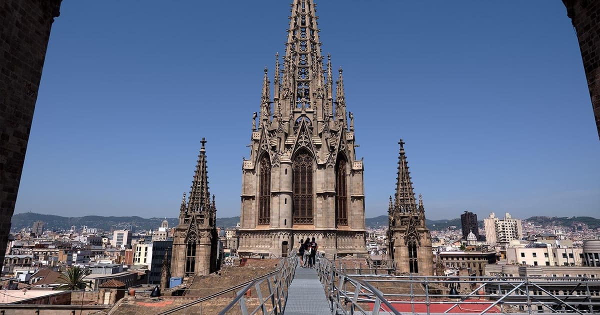 Barcelona: Entrada a la Catedral de Barcelona