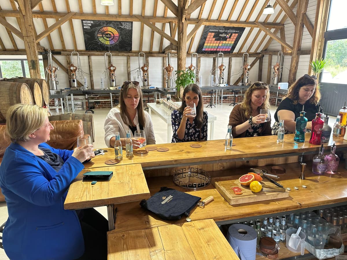 London: Gin Making School at Hawkridge Distillers