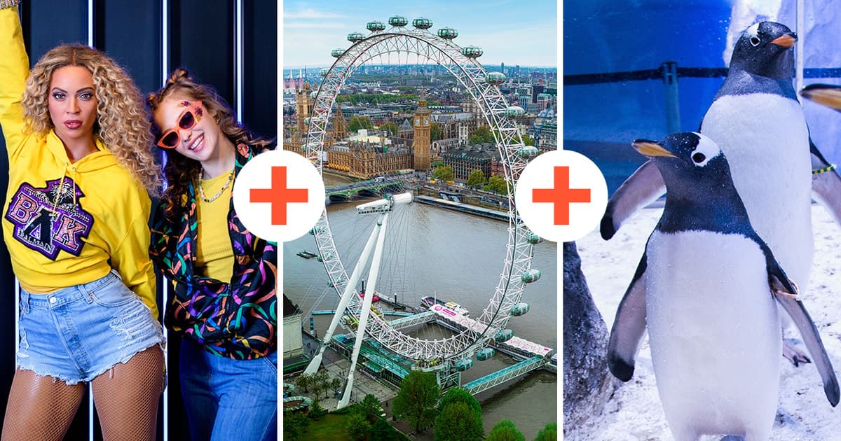 London: Madame Tussauds, London Eye & SEA LIFE Combo Ticket