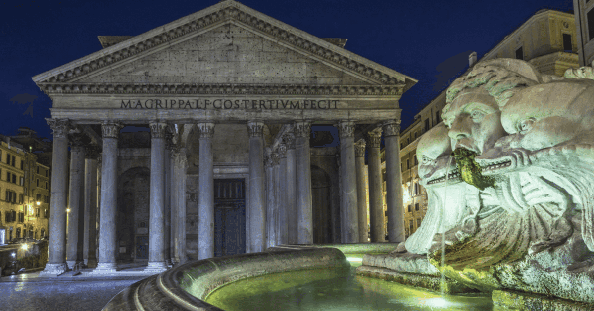 Rome: Unlock Pantheon Entry with Host+ Audio( Evening Slots)