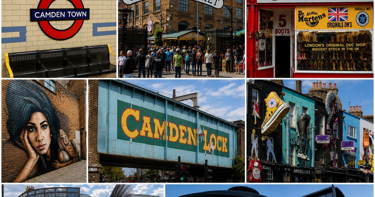 The Ultimate Camden Town Tour (Free Complimentary PDF Guide)