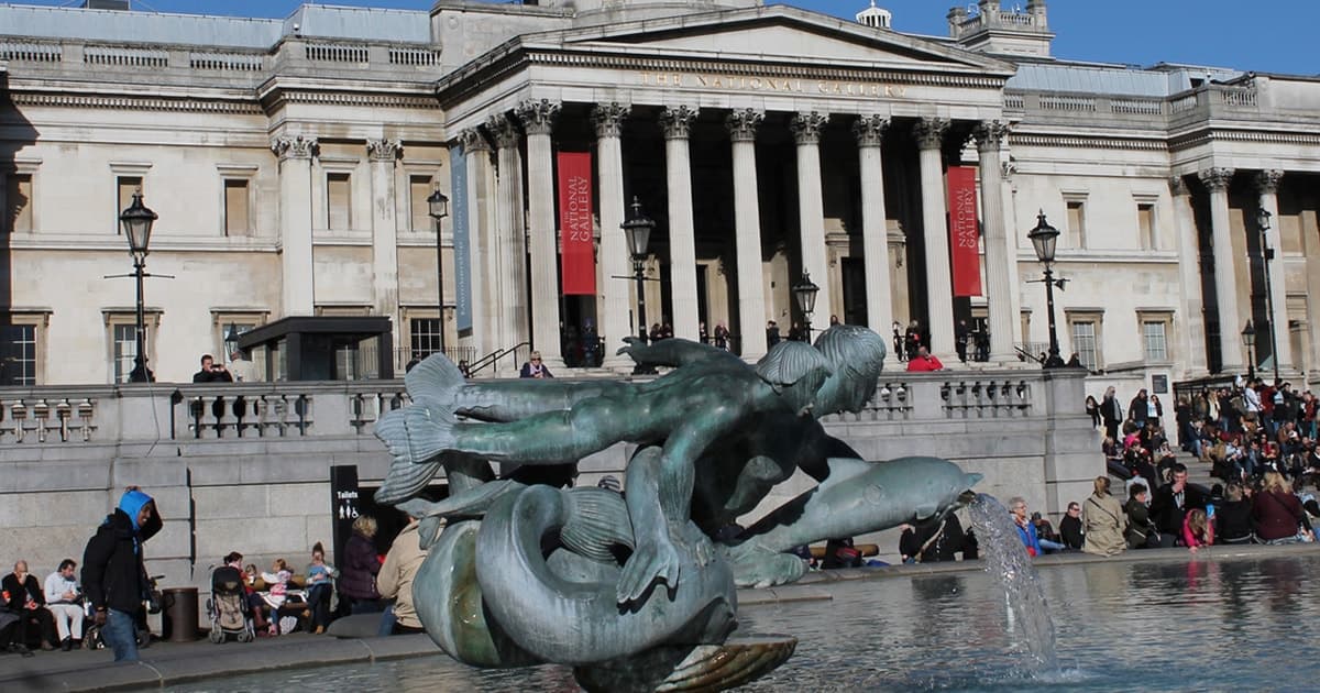 London: Smartphone Heritage Walks Trafalgar Square