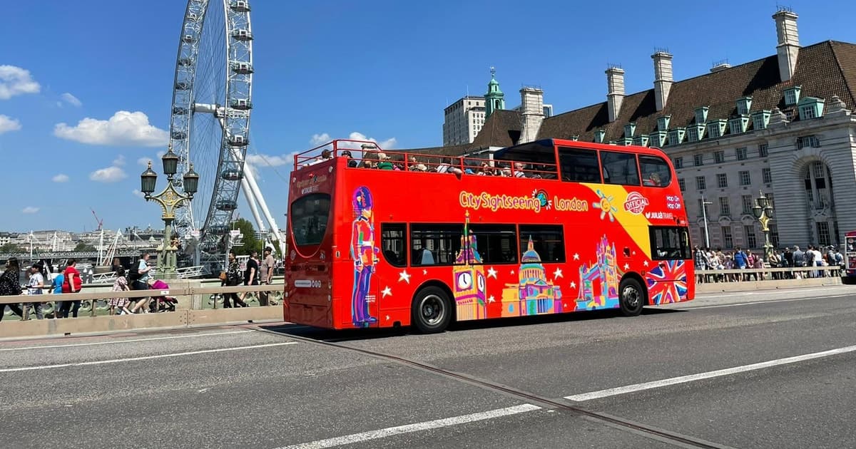 London City Sightseeing Hop-On Hop-Off Bus & Bookable Extras