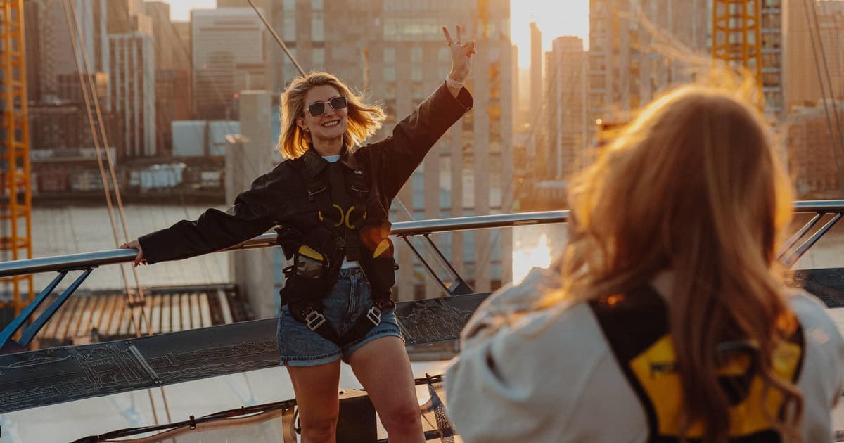 London: O2 Arena Rooftop Climbing Experience