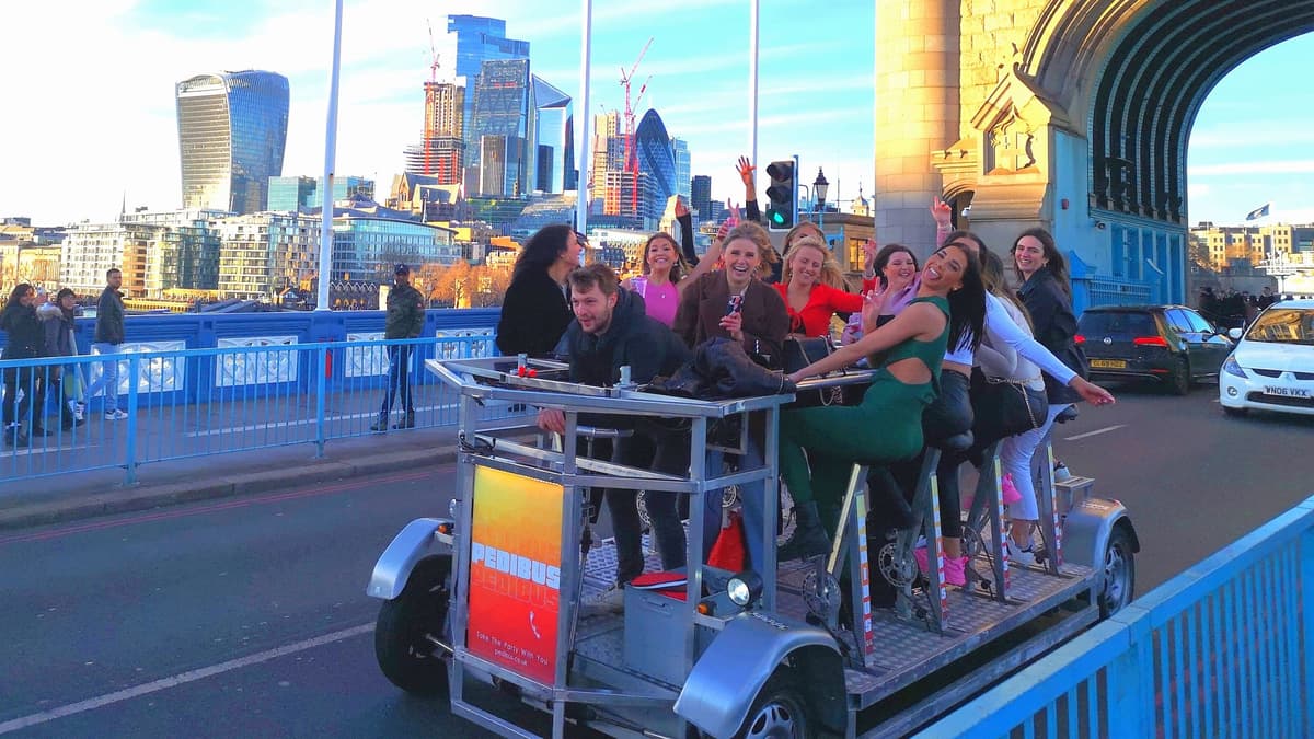London: Party Bike City Tour