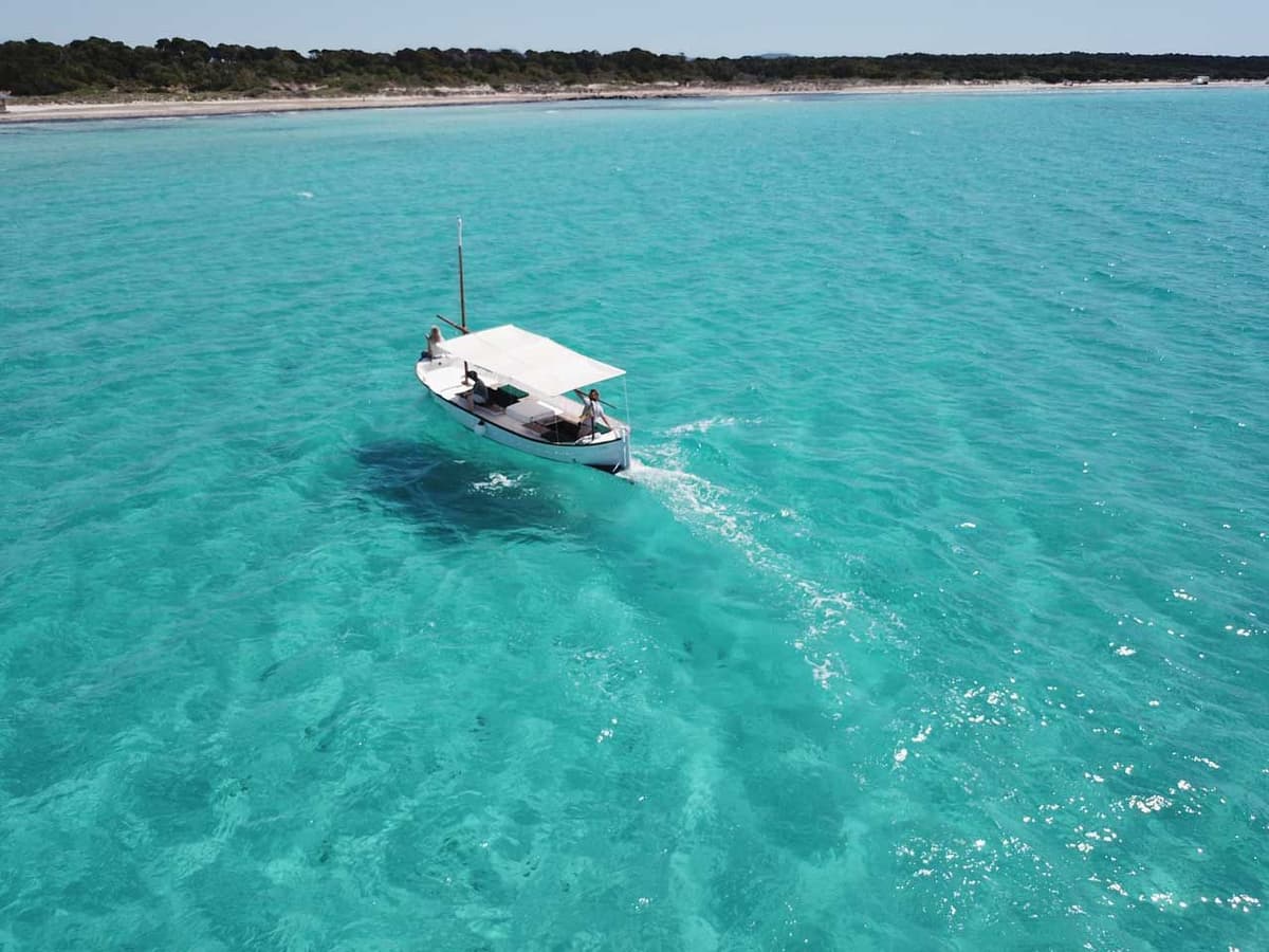 Mallorca: Playas del Sur Tour privado en barco Llaut