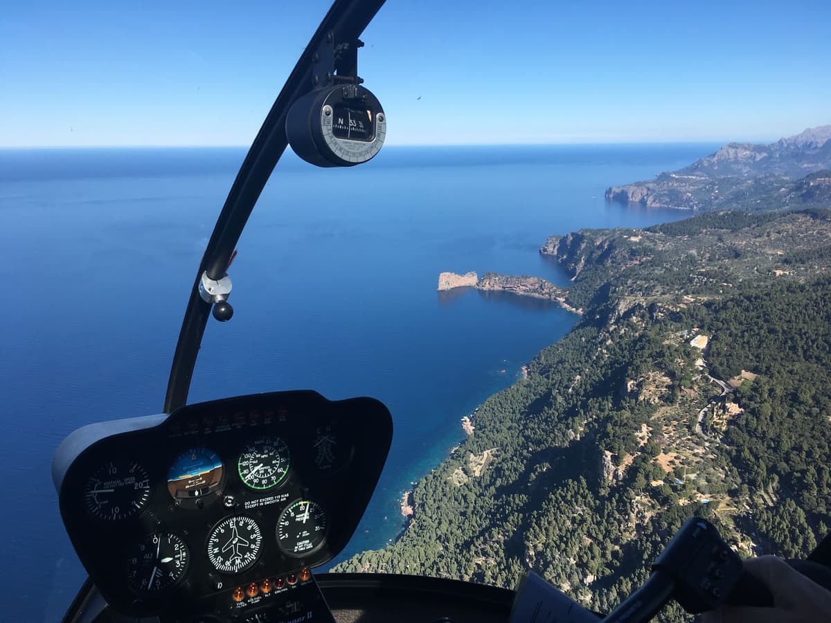 Mallorca: Experiencia panorámica en helicóptero