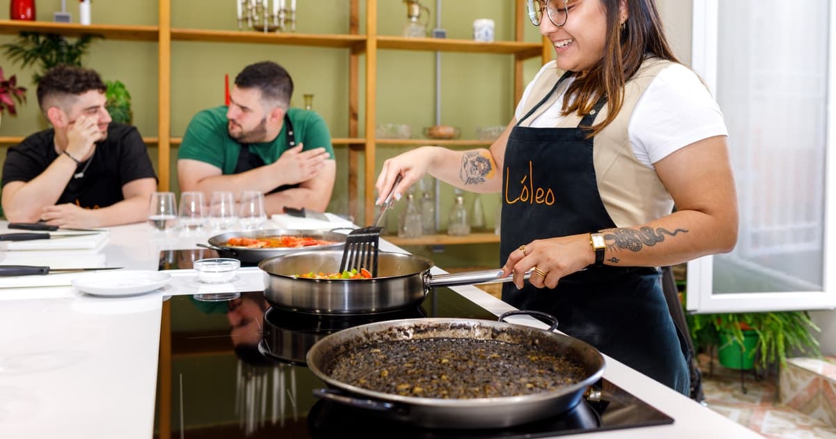 The Most Fun Paella & Tapas Cooking Class with Chef - Madrid