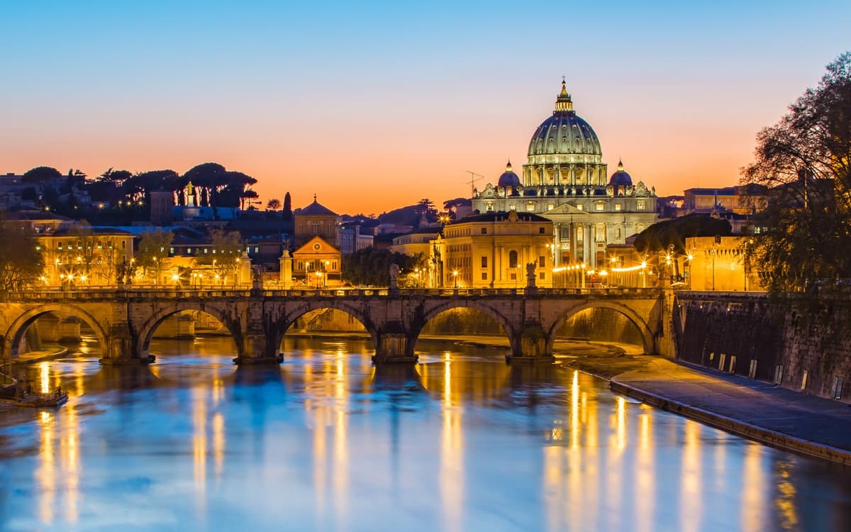 Rome: Big Bus Panoramic Night Tour by Open-Top Bus