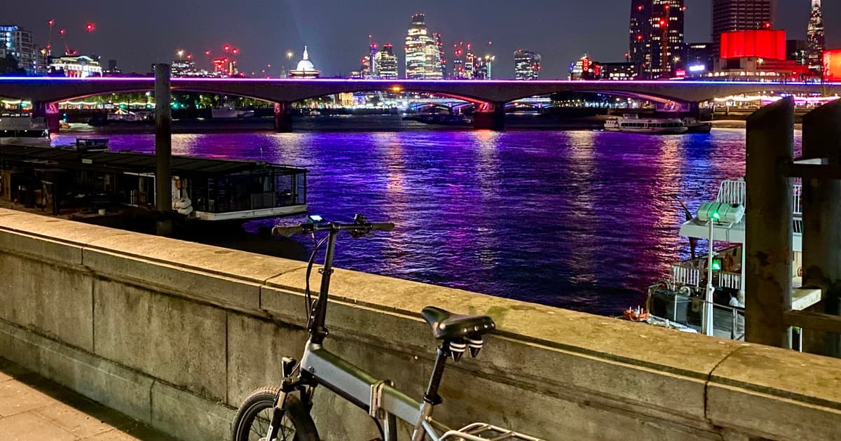 London by night. The only E-bike night tour !