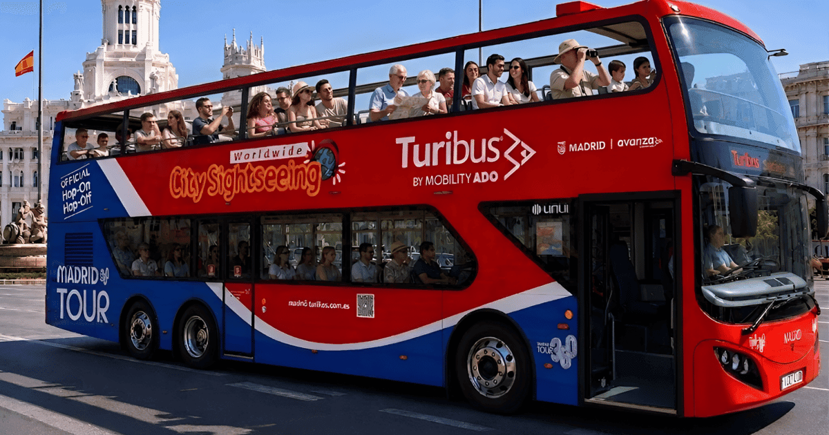 City Sightseeing Madrid Hop-On Hop-Off Bus Tour