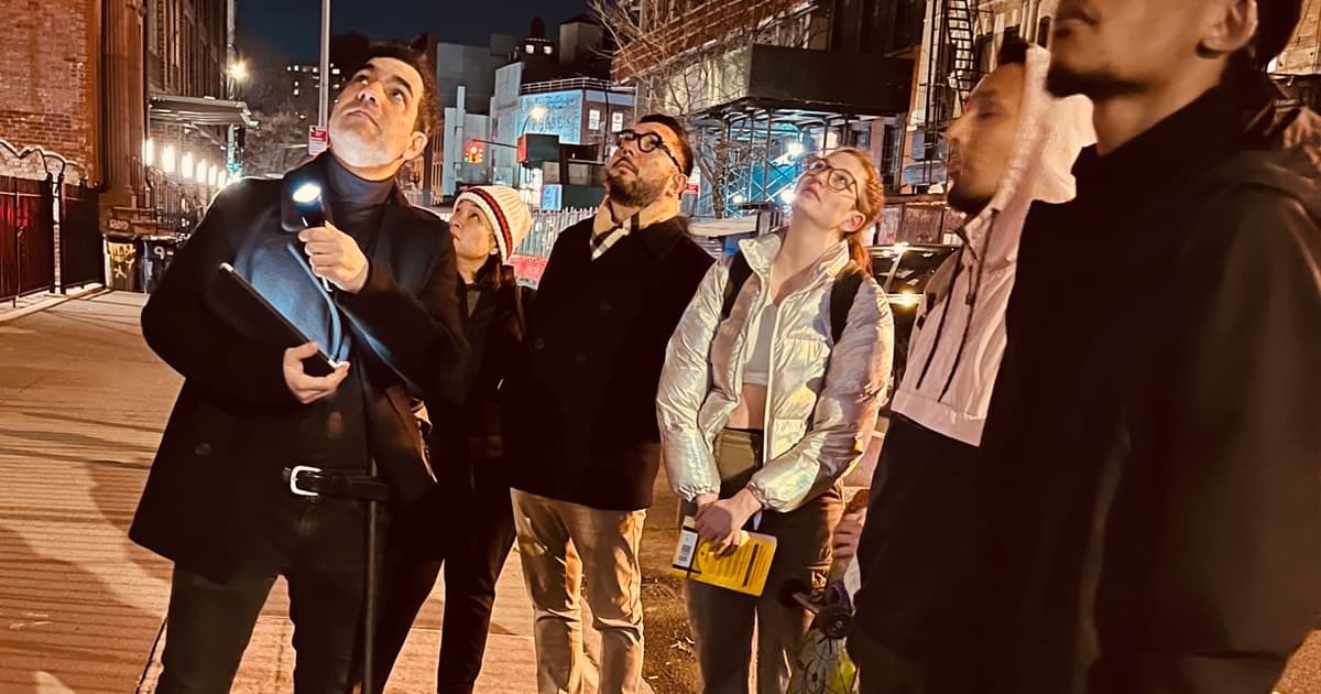 Haunted Village of New York City walking tour