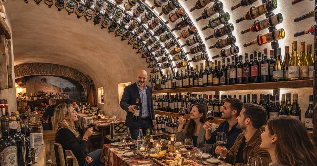 Rome Food Tasting with Wine Pairing in Trastevere Experience
