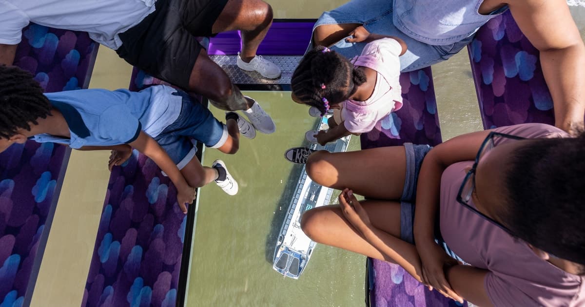 London Cable Car: Glass Floor Experience