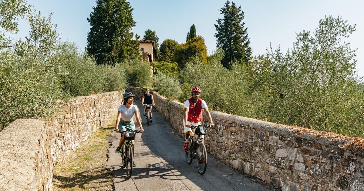 Florence: E-Bike Tour with Olive Oil in the Tuscan Hills