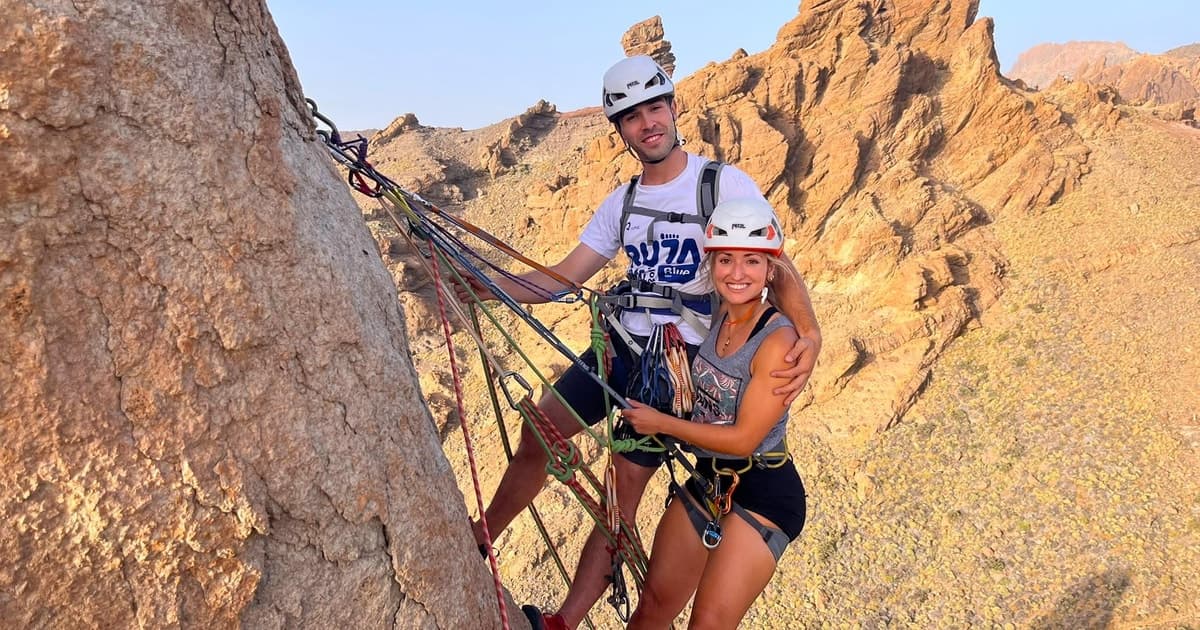Tenerife: escalada en varias longitudes en el Parque Nacional del Teide