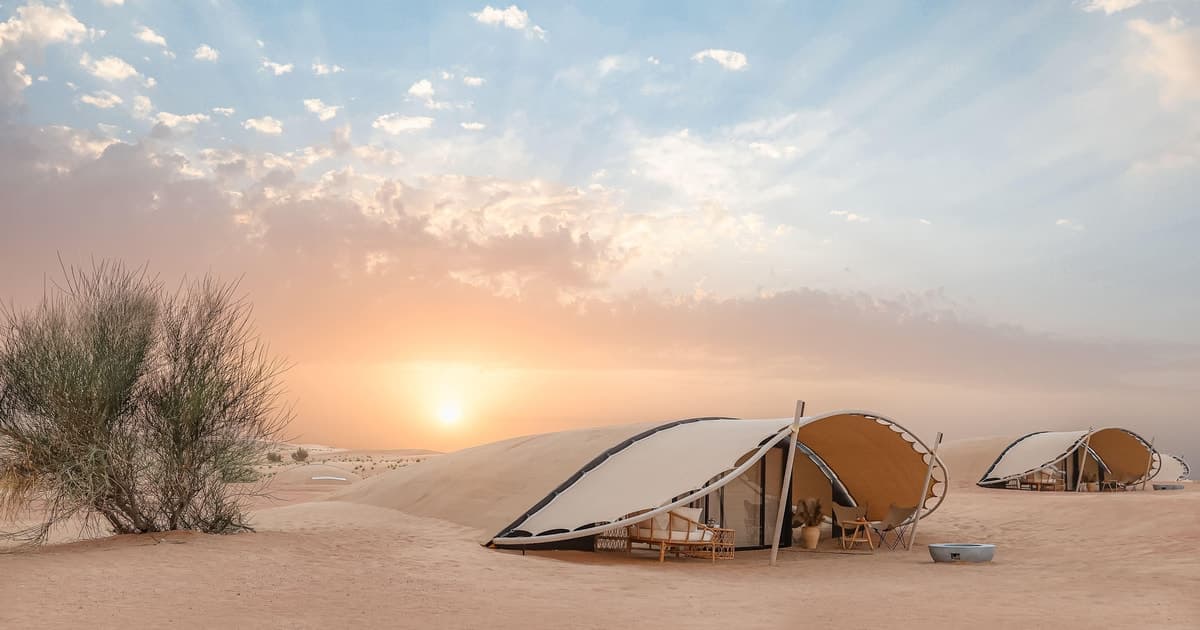 The Nest by Sonara: Luxury Overnight Desert Experience Dubai