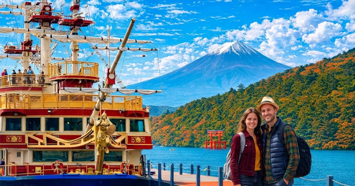 Tokyo: Mt. Fuji, Hakone Ropeway, Owakudani & Lake Ashi Tour