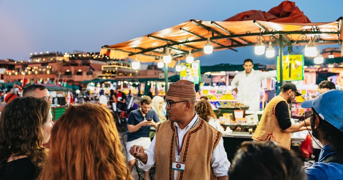 Marrakech: Tour gastronómico nocturno en la calle