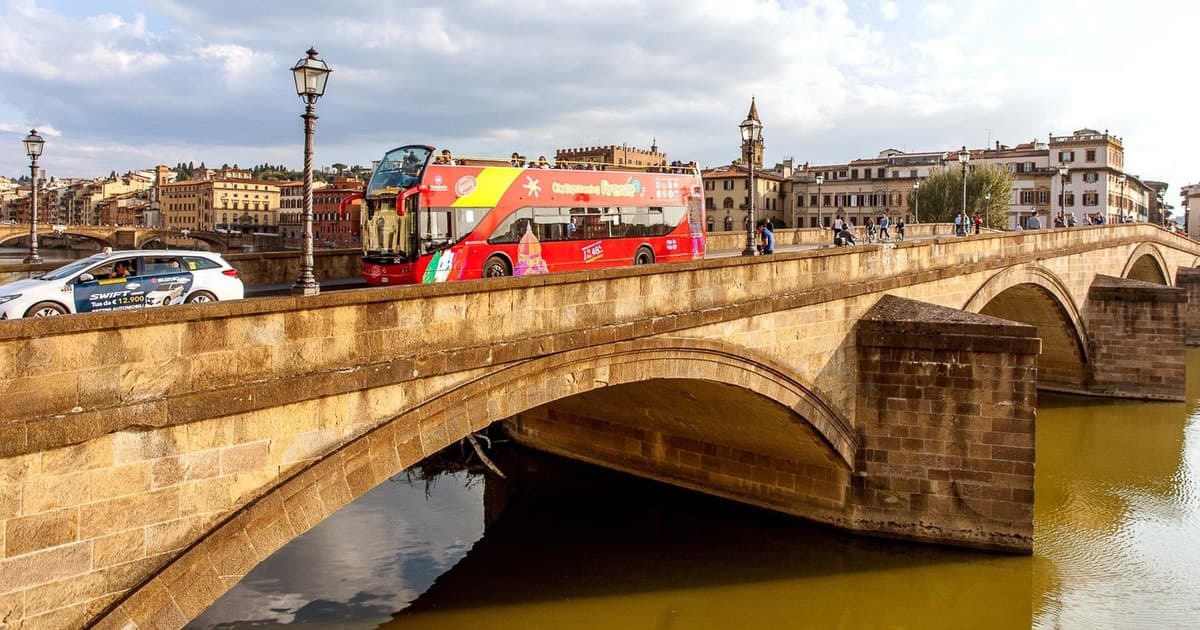 Florence: Hop-on Hop-off Bus Tour: 24, 48 or 72-Hour Ticket